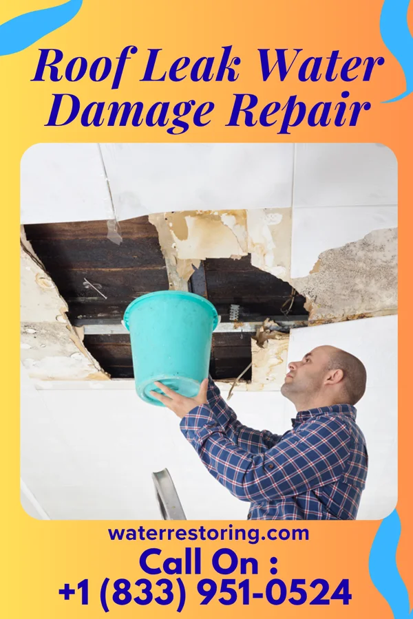 Roof Leak Water Damage Repair in Pownal Center, VT